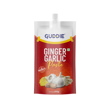 Guddie Ginger Garlic Paste Pouch (200g)