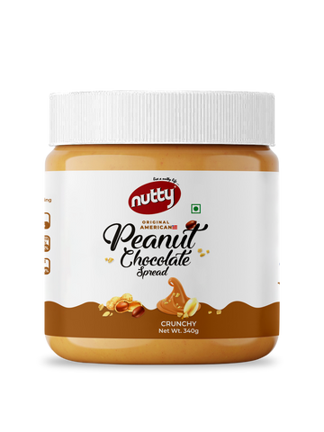 Nutty Peanut Chocolate Spread Crunchy