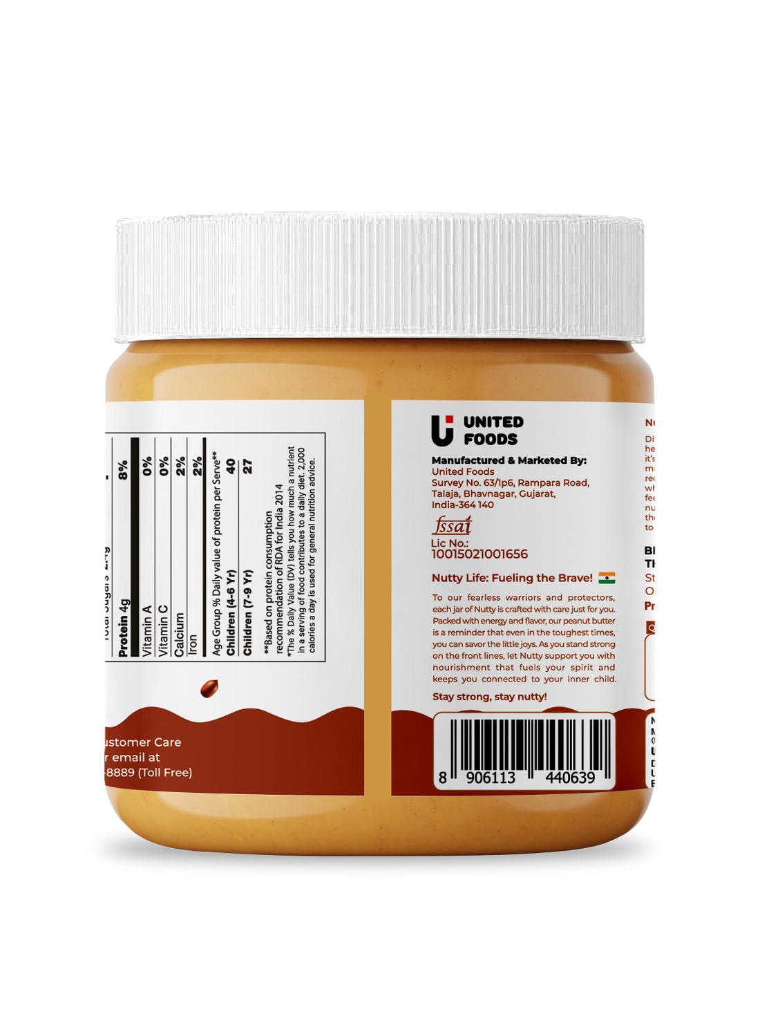 Nutty Peanut Chocolate Spread Crunchy