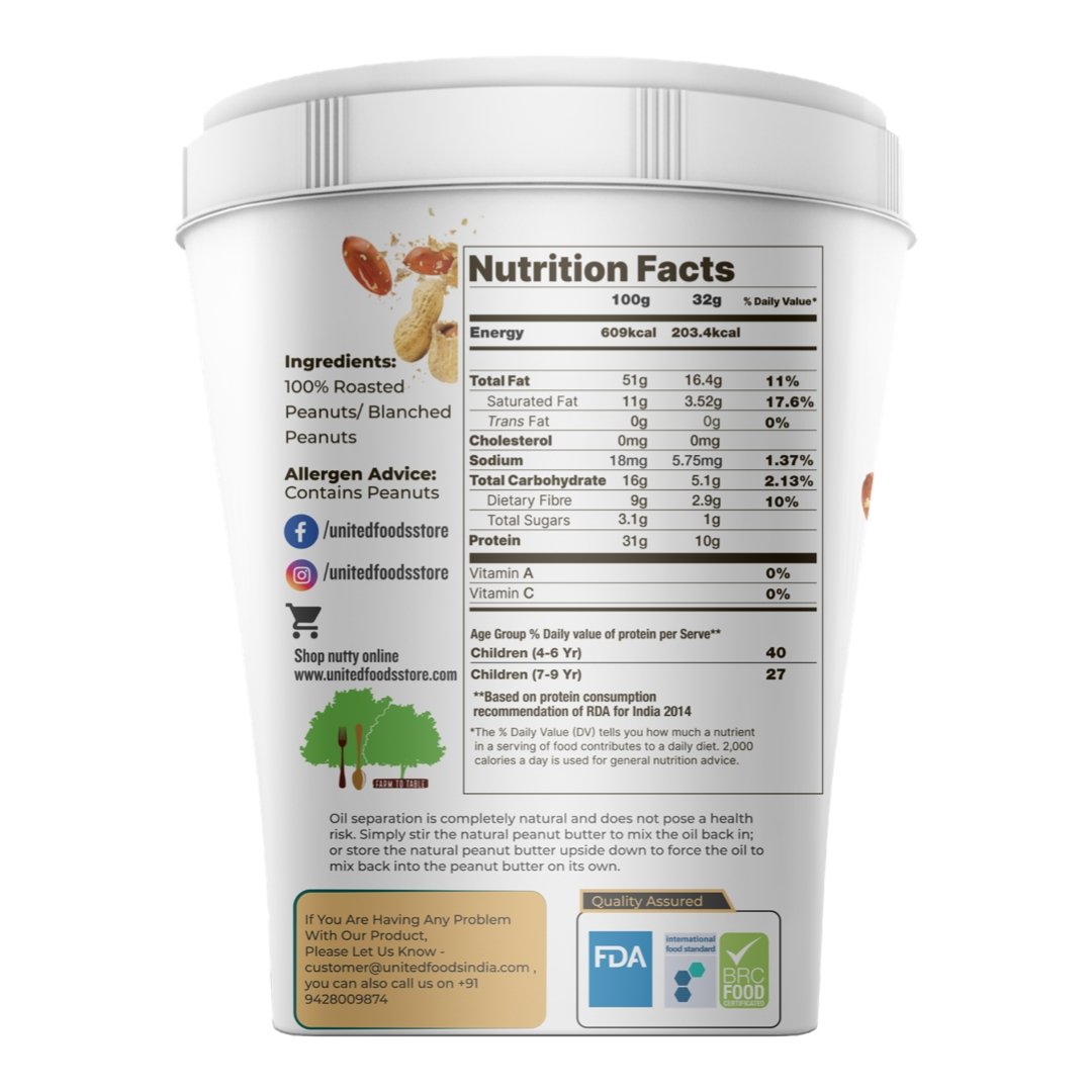 Nutty Natural Peanut Butter Creamy