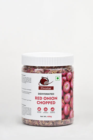 Fivestar Dehydrated Red Onion Chopped 400g