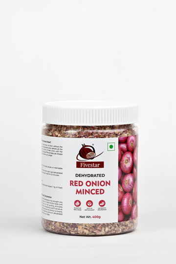 Fivestar Dehydrated Red Onion Minced 400g