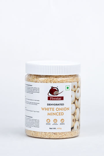 Fivestar Dehydrated White Onion Minced 400g